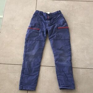 Mini Boden Blue Casual Pants with Straight Leg
